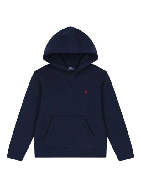 Hanorac Ralph Lauren albastru din polyester si bumbac