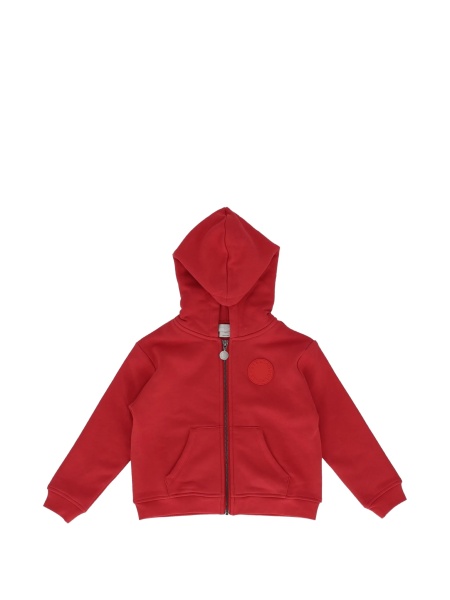 Hanorac Stella McCartney rosu din bumbac