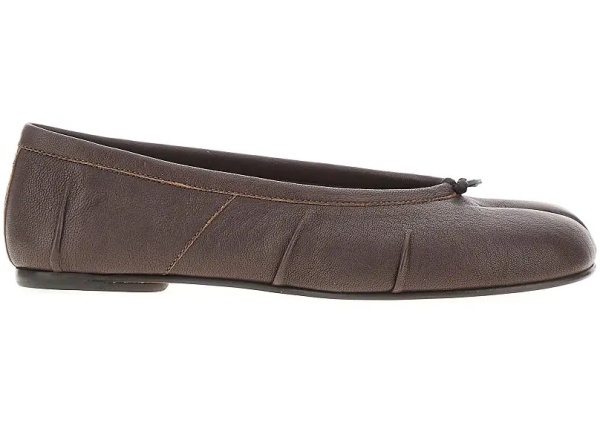 Incaltaminte Leather Tabi ballerinas