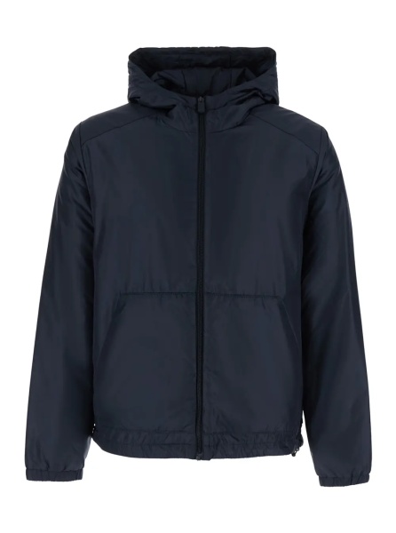 Jacheta blue Jacket with Front Zip Closure and Side Pockets in Tech Fabric men
