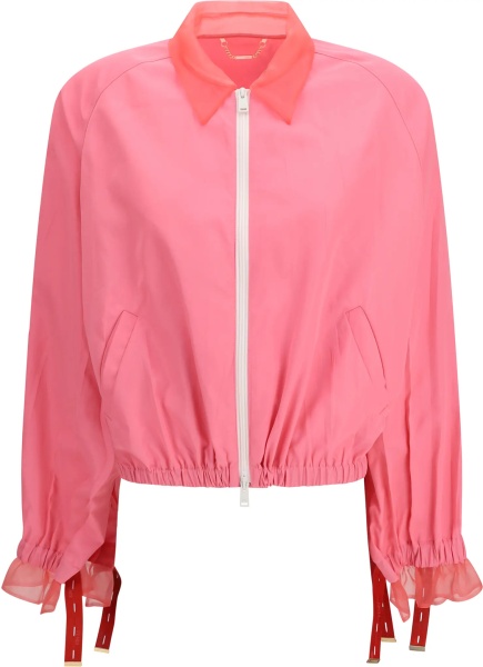 Jacheta Bomber Blouson in technical viscose