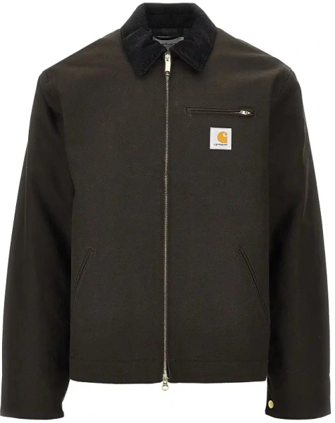 Jacheta Carhartt maro din canvas 'Detroit'