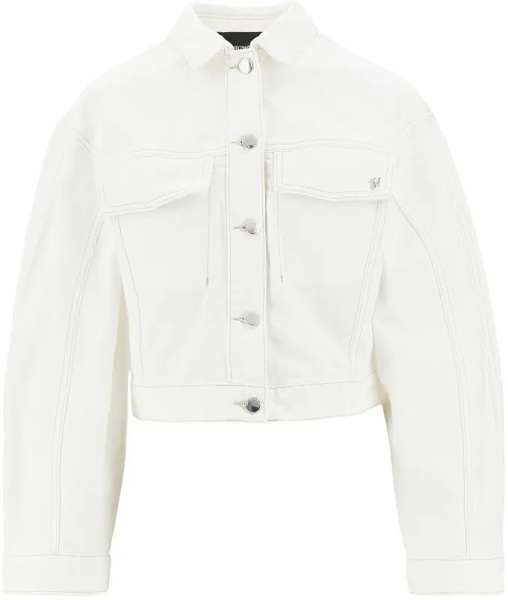 Jacheta Cropped denim jacket