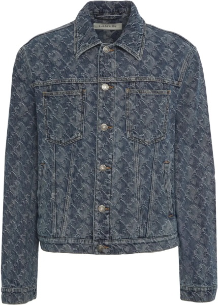 Jacheta Denim jacquard jacket 'Lunar Year'