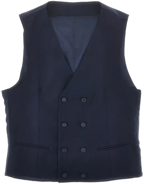 Jacheta Double-breasted tailored vest