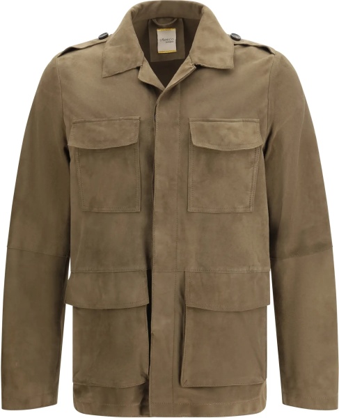 Jacheta Goat suede Jacket