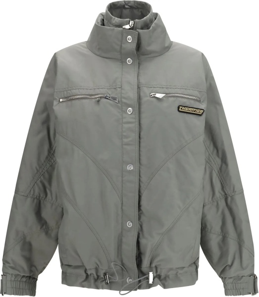 Jacheta High-neck Bomber with zips