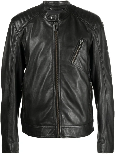 Jacheta Lambskin V Racer Jacket