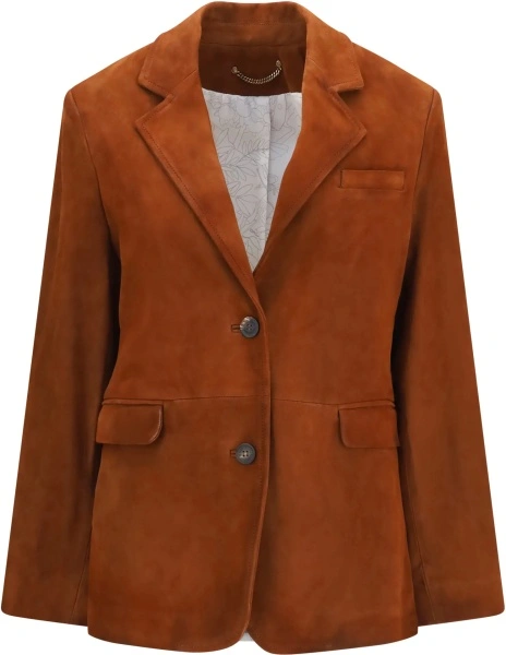Jacheta Single-breasted leather Jacket