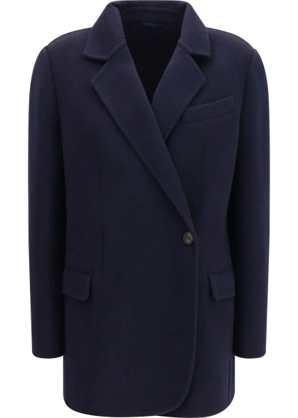 Jacheta Single-breasted wool and cashmere Jacket