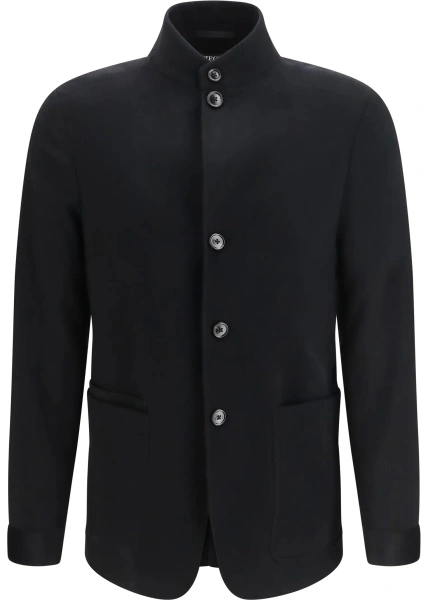 Jacheta ZEGNA multicolor din casmir