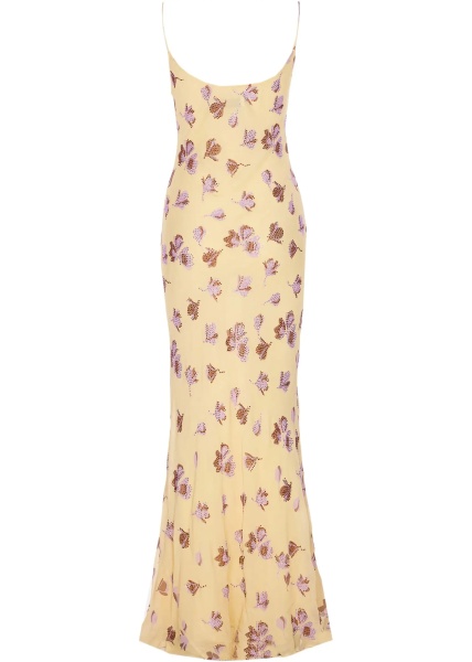 Long Dress With Floral Pattern
