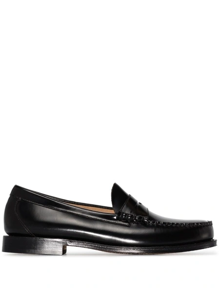 Mocasini G.H. BASS negri din piele