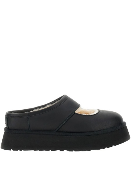 Mocasini UGG negri din piele