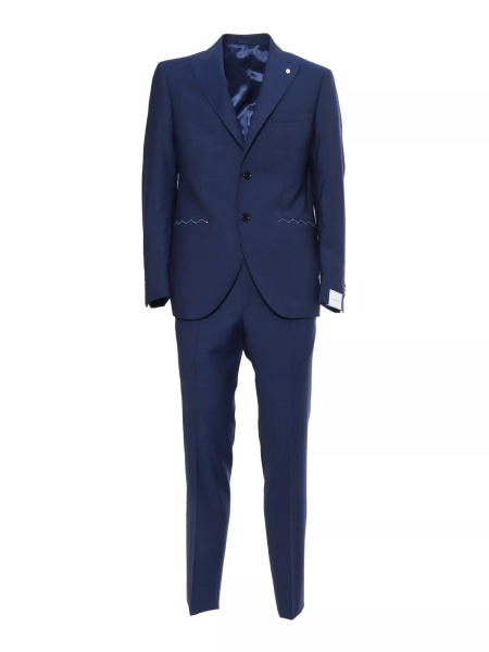 Paltoane Bright blue suit