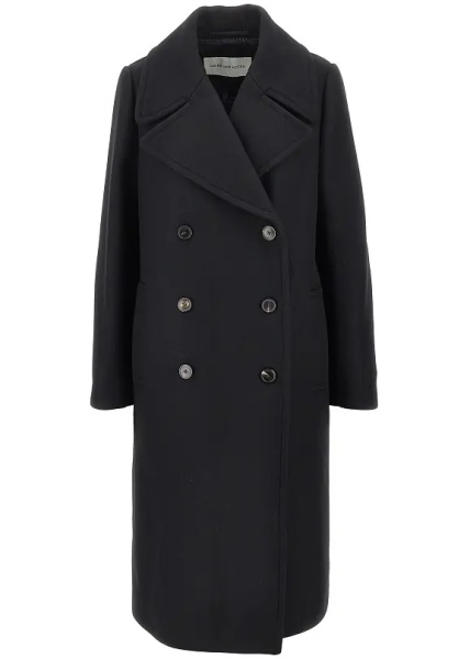 Paltoane Double-breasted long coat