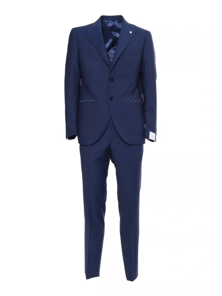 Palton Bright blue suit