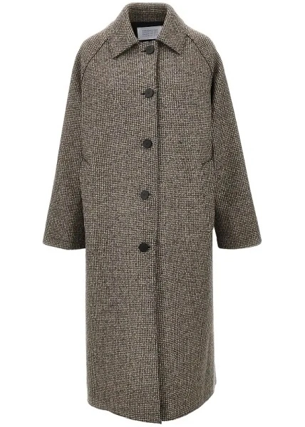 Palton Cashmere-blend balmacaan coat