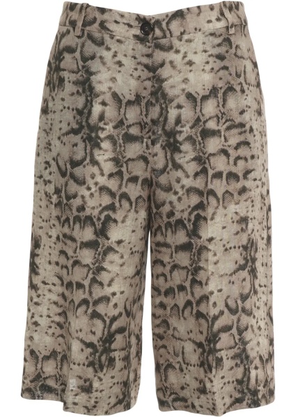 Pantaloni Bermuda shorts with phyton print 'Cattolica'