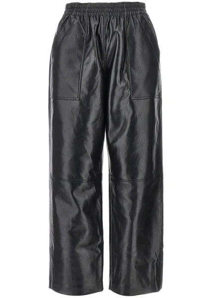 Pantaloni 'Billy' recycled leather pants