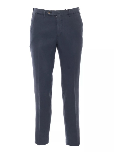 Pantaloni Blu slim trousers