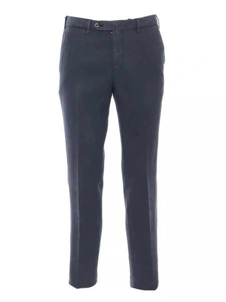 Pantaloni Blu slim trousers