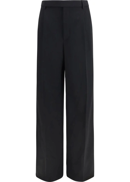 Pantaloni casual Saint Laurent negri
