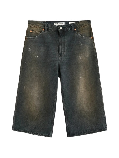 Pantaloni conici OUR LEGACY negri