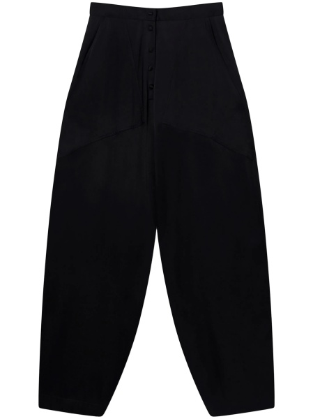 Pantaloni conici Stella McCartney negri