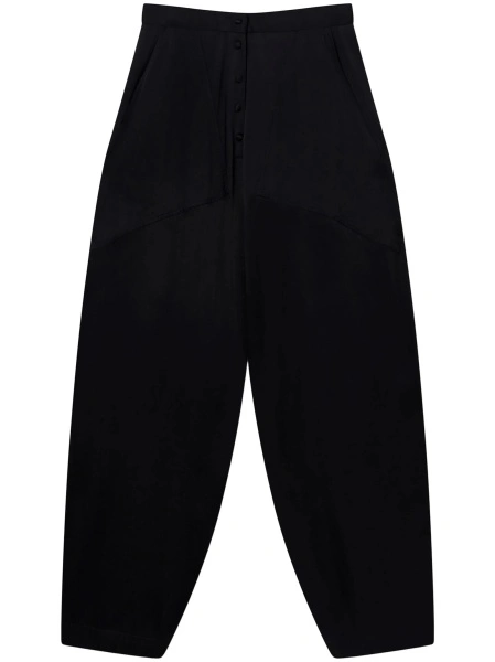 Pantaloni conici Stella McCartney negri