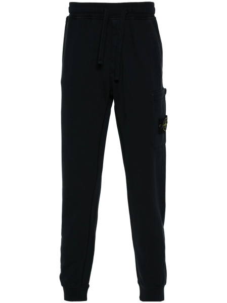 Pantaloni conici Stone Island albastri