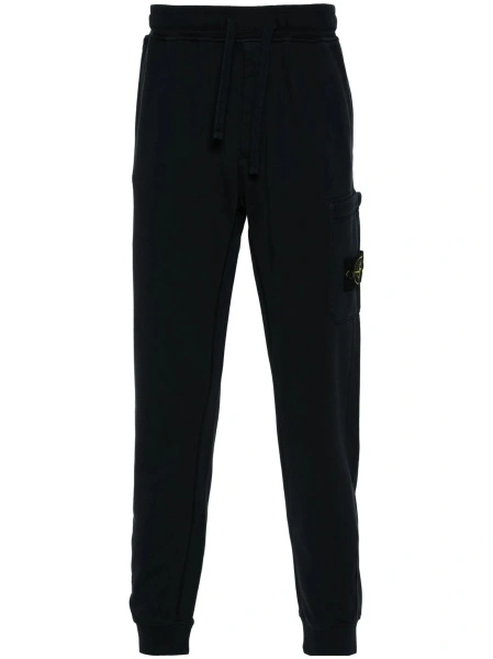 Pantaloni conici Stone Island albastri