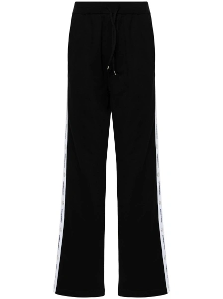 Pantaloni de trening DSQUARED2 negri din bumbac