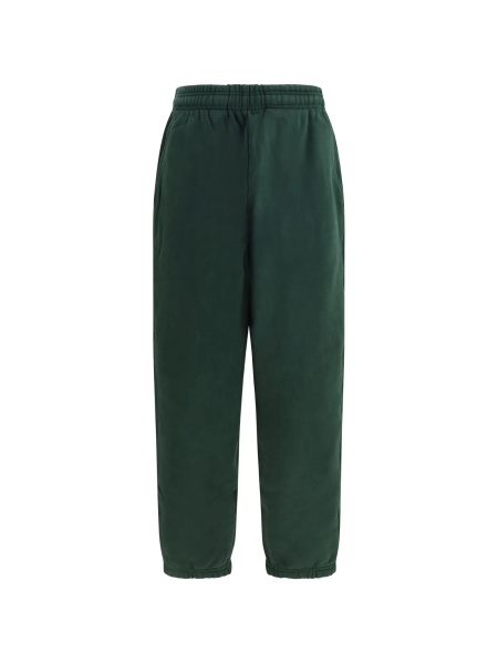 Pantaloni de trening ENTIRE STUDIOS verzi din bumbac