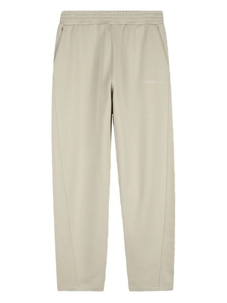 Pantaloni de trening Givenchy neutri din bumbac organic