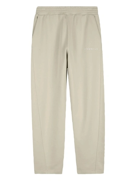 Pantaloni de trening Givenchy neutri din bumbac organic