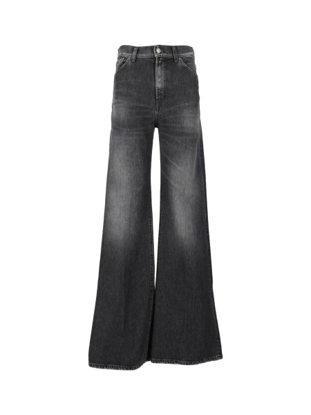 Pantaloni Dondup negri