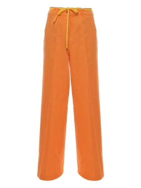 Pantaloni drepti Aspesi portocalii
