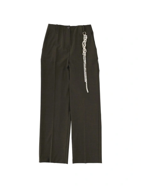 Pantaloni drepti Circus Hotel maro