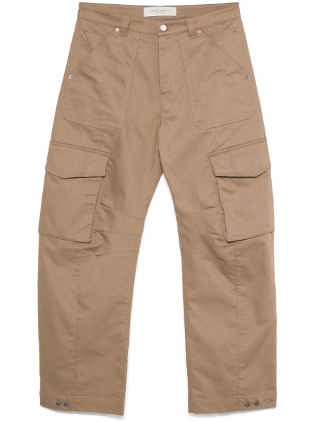Pantaloni drepti Golden Goose maro