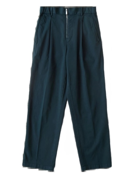 Pantaloni drepti HELMUT LANG verzi