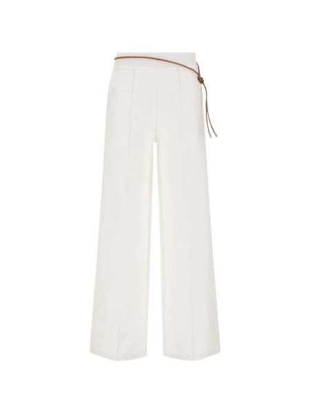 Pantaloni drepti Herno albi