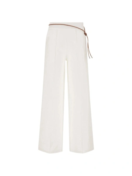 Pantaloni drepti Herno albi