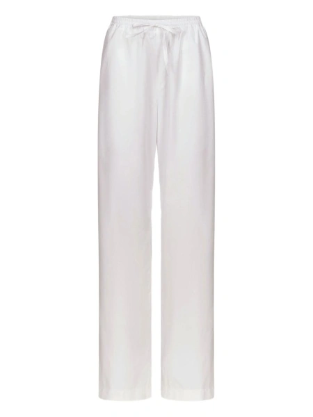 Pantaloni drepti LOULOU DE SAISON albi