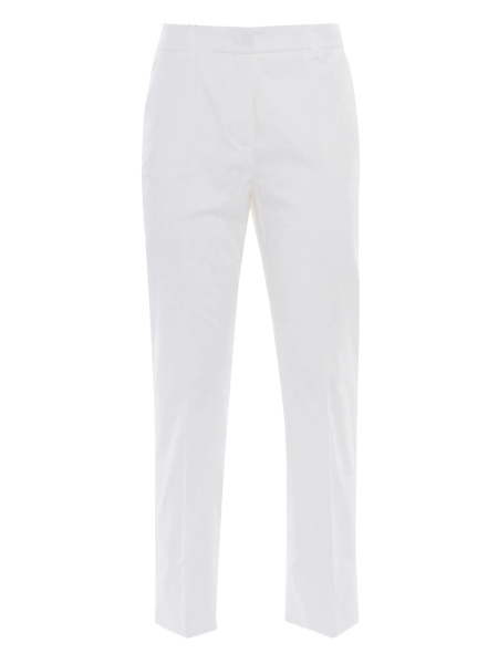 Pantaloni drepti Max Mara albi