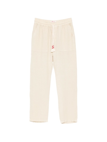 Pantaloni drepti Mc2 Saint Barth neutri