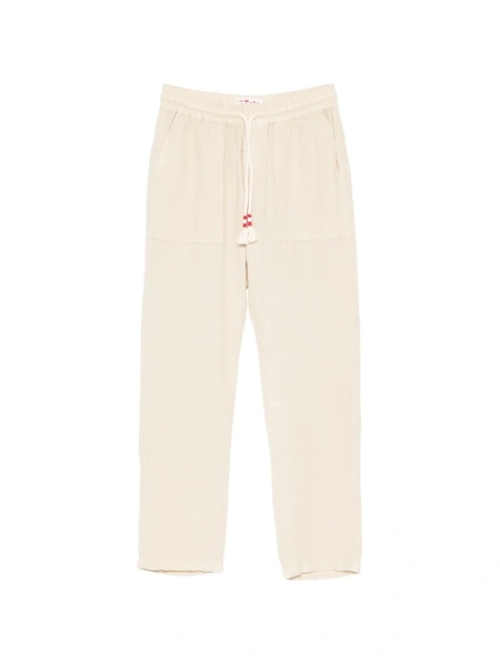 Pantaloni drepti Mc2 Saint Barth neutri