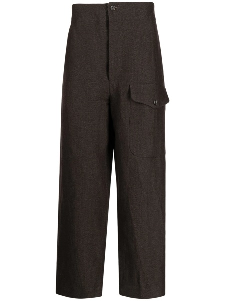 Pantaloni drepti UMA WANG maro