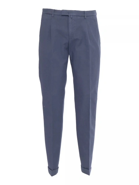 Pantaloni Elegant light blue trousers