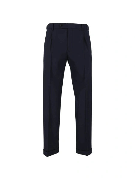 Pantaloni eleganti BerWich albastri